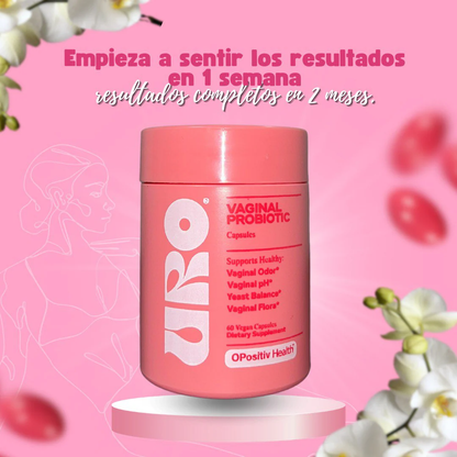 PROBIÓTICOS VAGINALES URO, RETOMA TU SALUD ÍNTIMA