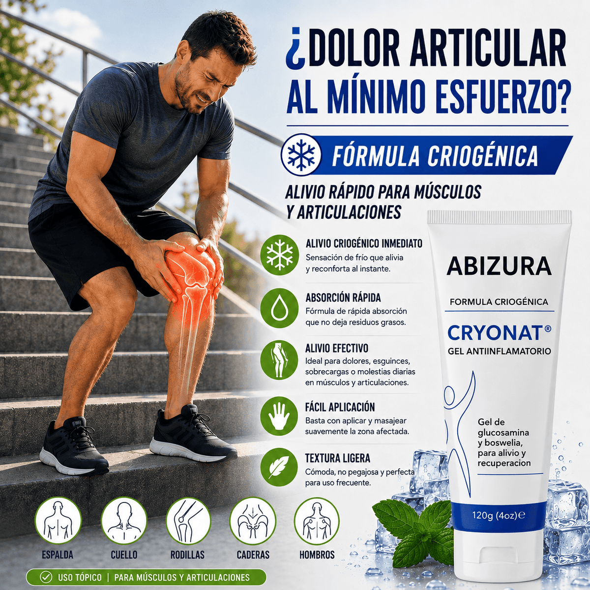 CRYONAT® GEL ANTIINFLAMATORIO