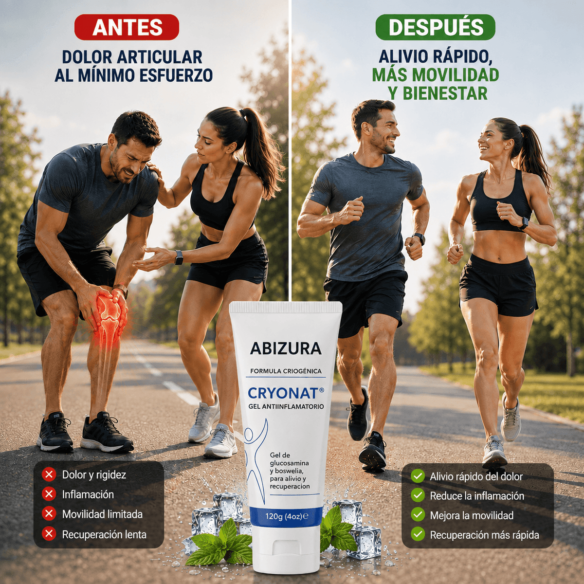 CRYONAT® GEL ANTIINFLAMATORIO
